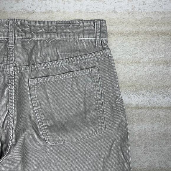 Merona Corduroy Pants Light Tan Cotton Baggy Wide Leg Fit Flat Front - Picture 3 of 4